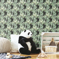 Lucky Bamboo Peel and Stick Wallpaper Peel and Stick Wallpaper RoomMates   