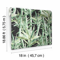 Lucky Bamboo Peel and Stick Wallpaper Peel and Stick Wallpaper RoomMates   