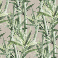 Lucky Bamboo Peel and Stick Wallpaper Peel and Stick Wallpaper RoomMates Roll Beige 