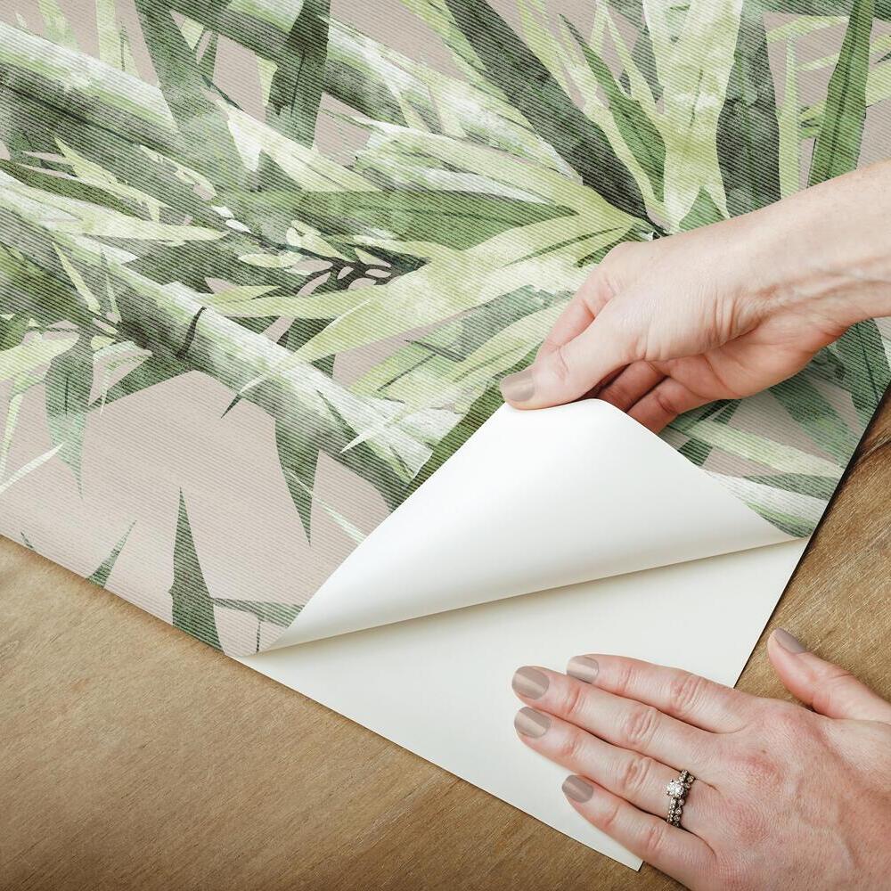Lucky Bamboo Peel and Stick Wallpaper Peel and Stick Wallpaper RoomMates   