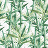 Lucky Bamboo Peel and Stick Wallpaper Peel and Stick Wallpaper RoomMates Roll Green 