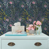Dandelion Peel and Stick Wallpaper Peel and Stick Wallpaper RoomMates   