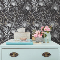 Dandelion Peel and Stick Wallpaper Peel and Stick Wallpaper RoomMates   