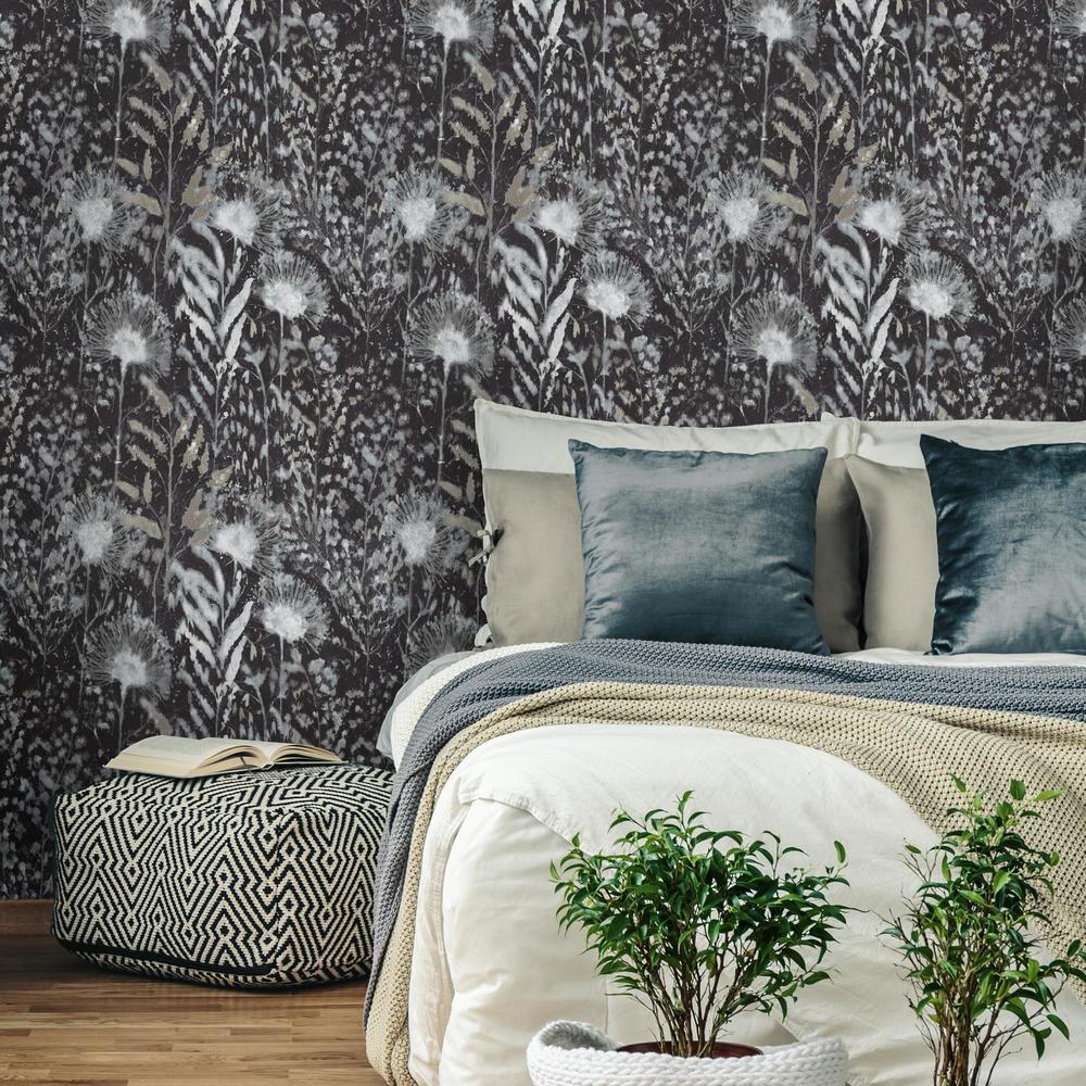 Dandelion Peel and Stick Wallpaper Peel and Stick Wallpaper RoomMates   