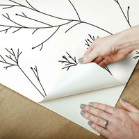 Twigs Peel and Stick Wallpaper Peel and Stick Wallpaper RoomMates   