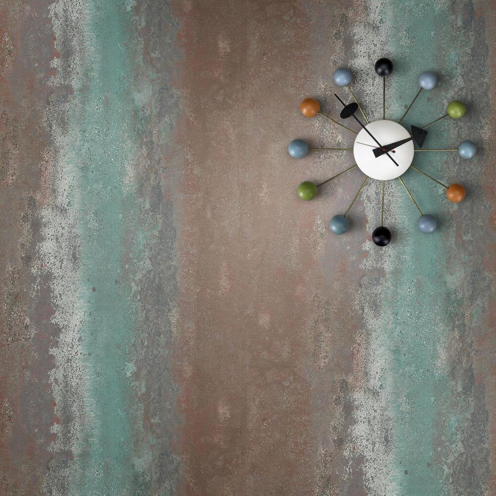 Oxidized Metal Peel and Stick Wallpaper Peel and Stick Wallpaper RoomMates   