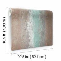 Oxidized Metal Peel and Stick Wallpaper Peel and Stick Wallpaper RoomMates   