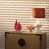 CatCoq Jaguars Peel and Stick Wallpaper Peel and Stick Wallpaper RoomMates   