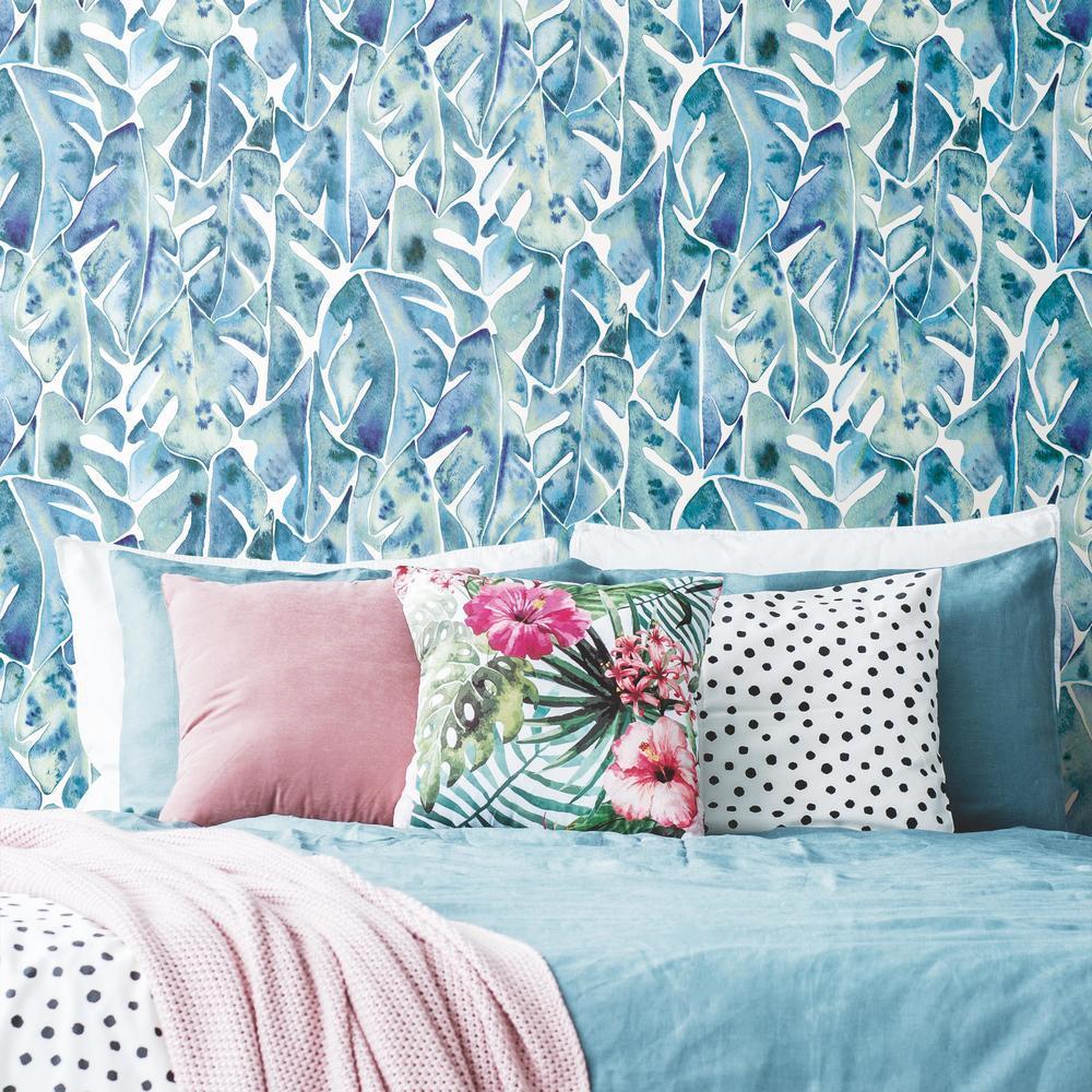 CatCoq Philodendron Peel and Stick Wallpaper Peel and Stick Wallpaper RoomMates   