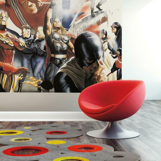 Marvel Adam Ross Wall Mural Wall Mural RoomMates   