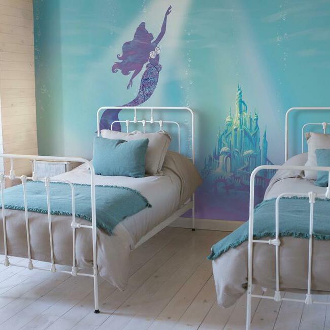 Disney The Little Mermaid Under The Sea Wall Mural Wall Mural RoomMates   