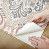 Bohemian Damask Peel and Stick Wallpaper Peel and Stick Wallpaper RoomMates   