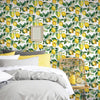 Lemon Zest Peel and Stick Wallpaper Peel and Stick Wallpaper RoomMates   