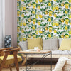 Lemon Zest Peel and Stick Wallpaper Peel and Stick Wallpaper RoomMates   