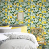 Lemon Zest Peel and Stick Wallpaper Peel and Stick Wallpaper RoomMates   