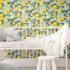 Lemon Zest Peel and Stick Wallpaper Peel and Stick Wallpaper RoomMates   