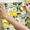 Lemon Zest Peel and Stick Wallpaper Peel and Stick Wallpaper RoomMates   