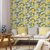 Lemon Zest Peel and Stick Wallpaper Peel and Stick Wallpaper RoomMates   