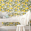 Lemon Zest Peel and Stick Wallpaper Peel and Stick Wallpaper RoomMates   