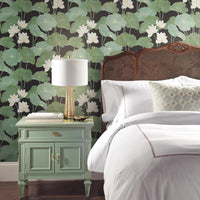 Lily Pad Peel and Stick Wallpaper Peel and Stick Wallpaper RoomMates   