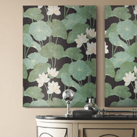 Lily Pad Peel and Stick Wallpaper Peel and Stick Wallpaper RoomMates   