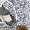 Batik Tropical Leaf Peel and Stick Wallpaper Peel and Stick Wallpaper RoomMates   