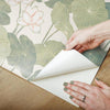 Lily Pad Peel and Stick Wallpaper Peel and Stick Wallpaper RoomMates   