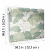 Lily Pad Peel and Stick Wallpaper Peel and Stick Wallpaper RoomMates   