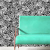 Batik Tropical Leaf Peel and Stick Wallpaper Peel and Stick Wallpaper RoomMates   