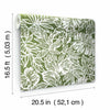 Batik Tropical Leaf Peel and Stick Wallpaper Peel and Stick Wallpaper RoomMates   