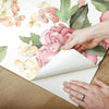 Watercolor Floral Bouquet Peel and Stick Wallpaper Peel and Stick Wallpaper RoomMates   