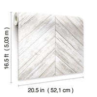 Herringbone Wood Boards Peel and Stick Wallpaper Peel and Stick Wallpaper RoomMates   