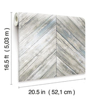 Herringbone Wood Boards Peel and Stick Wallpaper Peel and Stick Wallpaper RoomMates   