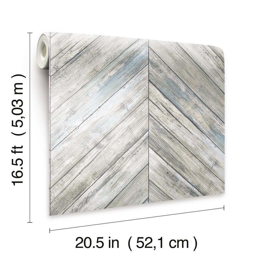 Herringbone Wood Boards Peel and Stick Wallpaper Peel and Stick Wallpaper RoomMates   