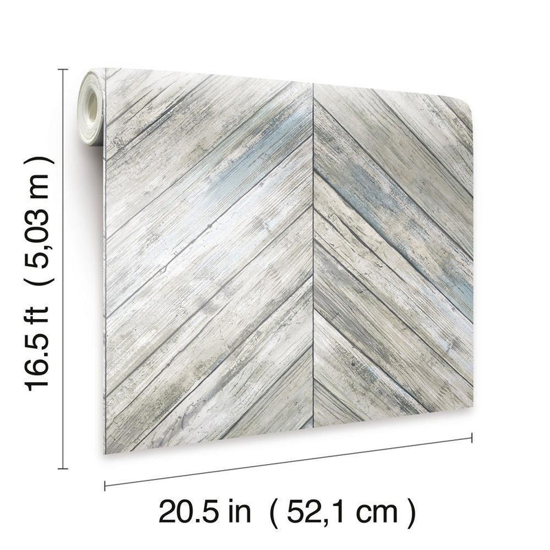 Herringbone Wood Boards Peel and Stick Wallpaper Peel and Stick Wallpaper RoomMates   