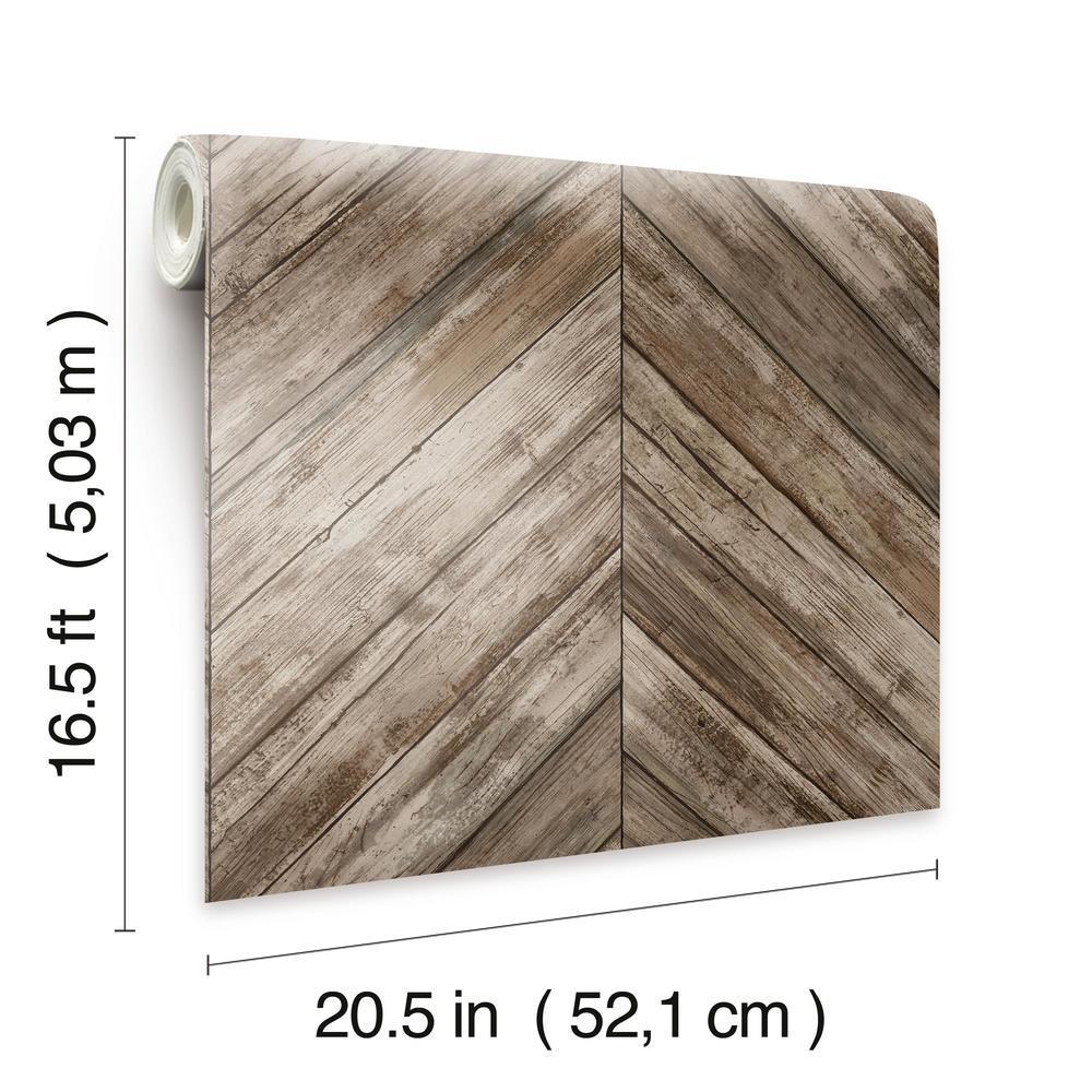 RoomMates Herringbone Wood Boards Peel and Stick Wallpaper RoomMates Herringbone Wood Boards Peel and Stick Wallpaper