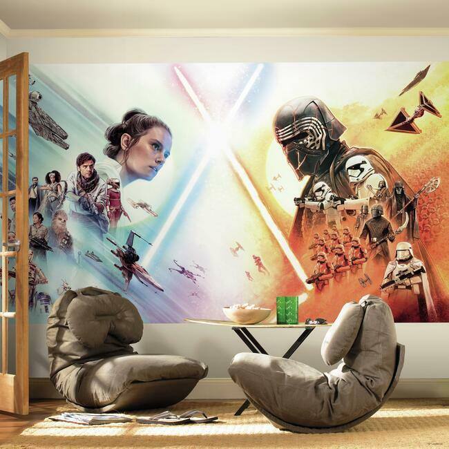 Star Wars Rise of Skywalker Wall Mural Wall Mural RoomMates   
