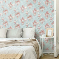 Weeping Cherry Tree Blossom Peel and Stick Wallpaper Peel and Stick Wallpaper RoomMates   