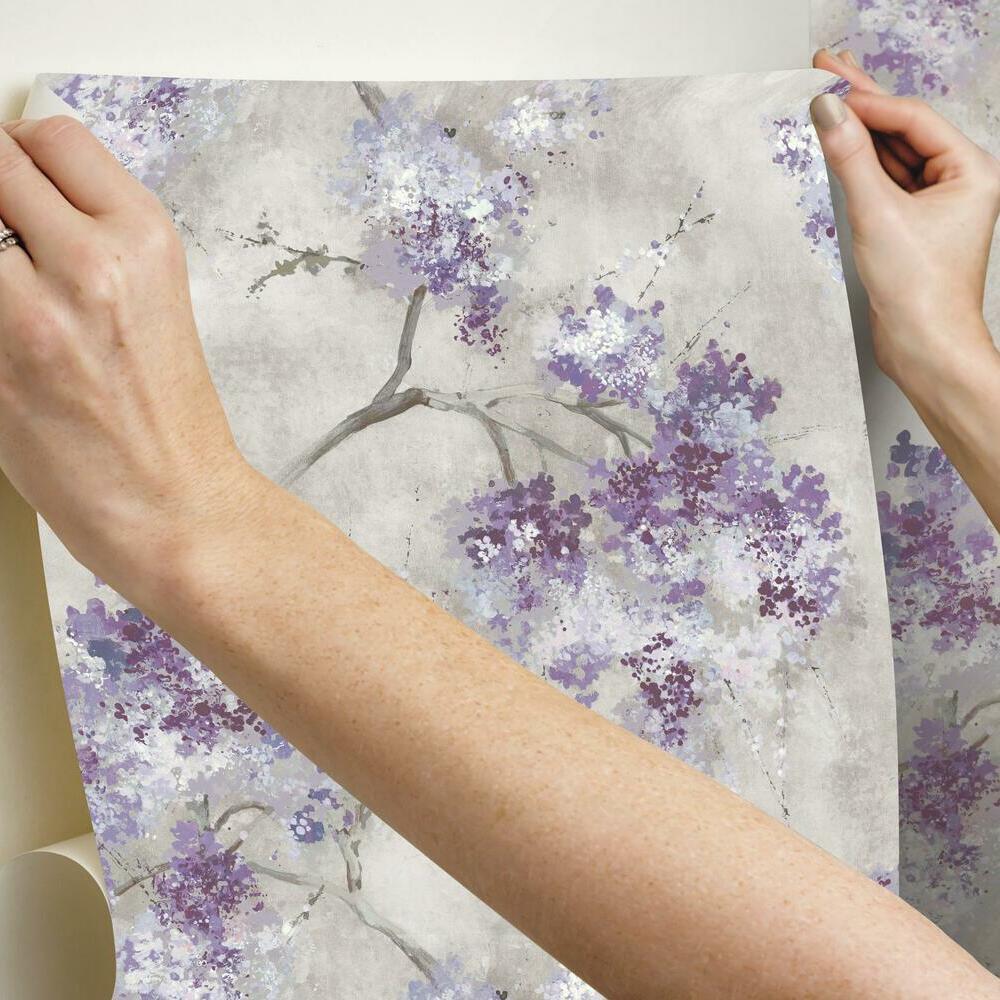 Weeping Cherry Tree Blossom Peel and Stick Wallpaper Peel and Stick Wallpaper RoomMates   