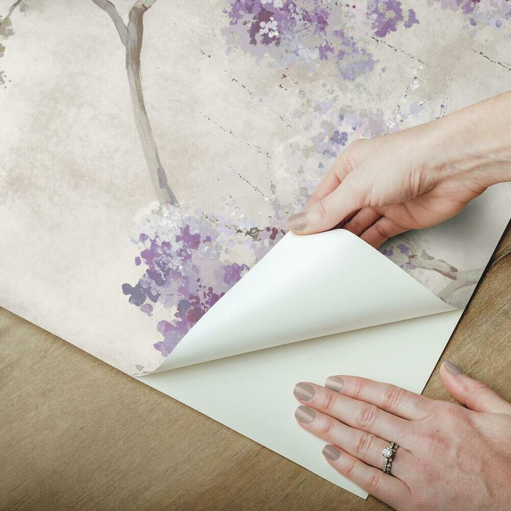 Weeping Cherry Tree Blossom Peel and Stick Wallpaper Peel and Stick Wallpaper RoomMates   