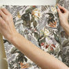 Tropical Flowers Peel and Stick Wallpaper Peel and Stick Wallpaper RoomMates   