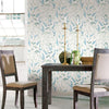 Floral Sprig Peel and Stick Wallpaper Peel and Stick Wallpaper RoomMates   