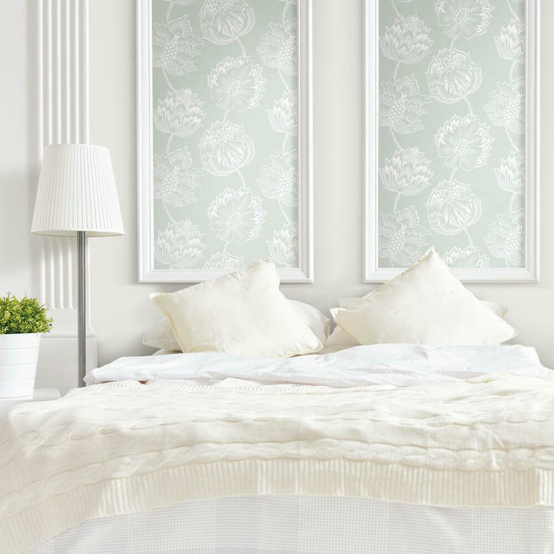 Batik Jacobean Premium Peel + Stick Wallpaper Peel and Stick Wallpaper RoomMates   