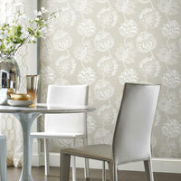 Batik Jacobean Premium Peel + Stick Wallpaper Peel and Stick Wallpaper RoomMates   