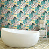 Tropical Leaves Peel and Stick Wallpaper Peel and Stick Wallpaper RoomMates   