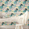 Tropical Leaves Peel and Stick Wallpaper Peel and Stick Wallpaper RoomMates   