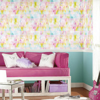 Prismatic Geo Peel and Stick Wallpaper Peel and Stick Wallpaper RoomMates   
