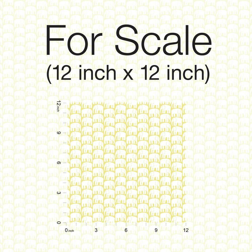 Finlayson Elefantti Peel and Stick Wallpaper Peel and Stick Wallpaper RoomMates   