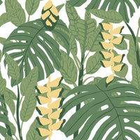 Finlayson Bunaken Peel and Stick Wallpaper Peel and Stick Wallpaper RoomMates Roll Yellow 