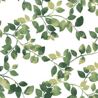 Finlayson Latvus Peel and Stick Wallpaper Peel and Stick Wallpaper RoomMates Roll Green 
